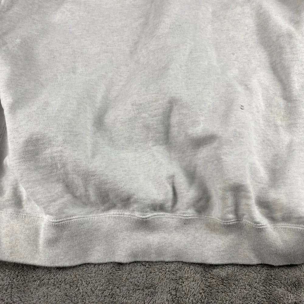 Nike‎ Mini Swoosh Sweatshirt Gray Medium Vintage Long Sleeve